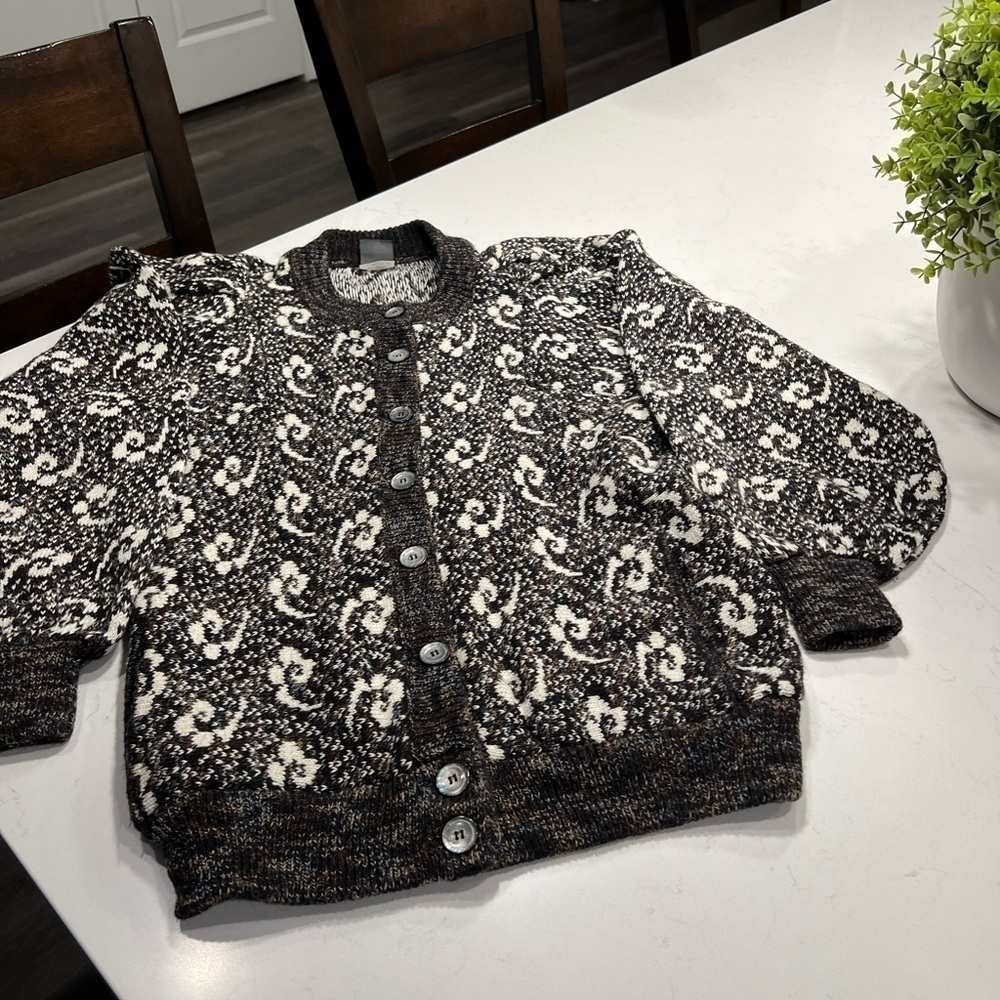 Ardfern Knitwear brown with white Size M